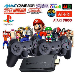 POUR NOEL la Nouvelle console GAME STICK™️ avec 10 mille jeux intégrés + 2 manettes (Livraison OFFERTE + -50%) - {{ nvicy }}